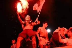 (ΦΩΤΟΣ/ΒΙΝΤΕΟ) "Κάηκε" η Λεμεσός για τους πρωταθλητές! 
