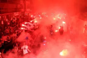 Η νύχτα - μέρα στην "Ανεξαρτησίας" για τους Champions! (φώτος/βίντεο)