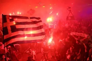 Η νύχτα - μέρα στην "Ανεξαρτησίας" για τους Champions! (φώτος/βίντεο)