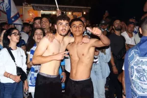 (ΦΩΤΟΣ/ΒΙΝΤΕΟ) "Κάηκε" η Λεμεσός για τους πρωταθλητές! 