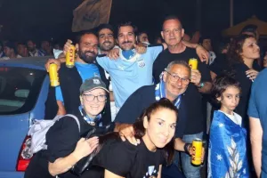 (ΦΩΤΟΣ/ΒΙΝΤΕΟ) "Κάηκε" η Λεμεσός για τους πρωταθλητές! 