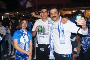 (ΦΩΤΟΣ/ΒΙΝΤΕΟ) "Κάηκε" η Λεμεσός για τους πρωταθλητές! 