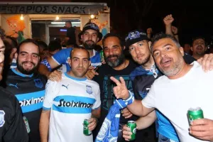 (ΦΩΤΟΣ/ΒΙΝΤΕΟ) "Κάηκε" η Λεμεσός για τους πρωταθλητές! 