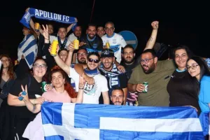 (ΦΩΤΟΣ/ΒΙΝΤΕΟ) "Κάηκε" η Λεμεσός για τους πρωταθλητές! 