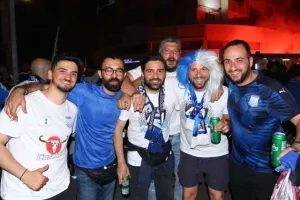 (ΦΩΤΟΣ/ΒΙΝΤΕΟ) "Κάηκε" η Λεμεσός για τους πρωταθλητές! 
