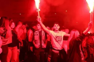 (ΦΩΤΟΣ/ΒΙΝΤΕΟ) "Κάηκε" η Λεμεσός για τους πρωταθλητές! 