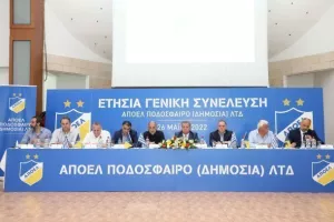 Ολοκληρώθηκε η Γενική Συνέλευση του ΑΠΟΕΛ (Φώτος)