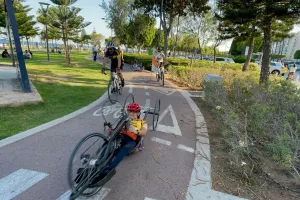 Eκδήλωση παραποδηλασίας από τον ποδηλατικό όμιλο της Ιεράς Μητρόπολης Ταμασού 