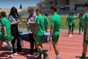 Κ15: Η απονομή στους "πράσινους" τροπαιούχους! (Φώτος/Βίντεο)