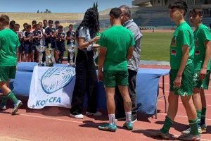 Κ15: Η απονομή στους "πράσινους" τροπαιούχους! (Φώτος/Βίντεο)