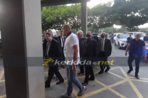(ΒΙΝΤΕΟ - Kerkida) Η άφιξη του ΠτΔ στο "Τσίρειο"