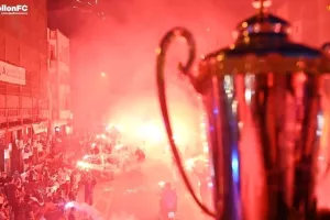 Βίντεο Απόλλων/ Το τρόπαιο... βολτάρει στους δρόμους της Λεμεσού!