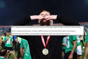 “Έχουμε πρόβλημα με τους διαιτητές στην Κύπρο/Είναι μεγάλο επίτευγμα το κύπελλο για την Ομόνοια”