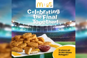 Διαγωνισμός: H McDonald's Cyprus γιορτάζει 25 Χρόνια και σας δίνει την ευκαιρία να κερδίσετε 20 λαχταριστά McNuggets! 