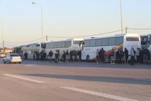 Με εκατοντάδες πούλμαν οι οπαδοί του ΠΑΟΚ στο ΟΑΚΑ! (φώτος/βίντεο)