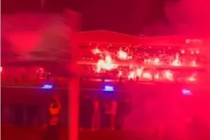 Εντυπωσιακό βίντεο από το Τσίρειο (Pyro show - "Απόλλων θρύλος πρωτάθλημα") 