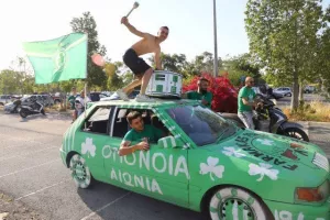 (Φωτορεπορτάζ) Οι Ομονοιάτες στο ΓΣΠ