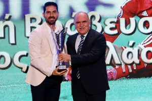 Η ηγεσία του ΚΟΑ στις βραβεύσεις της ΚΟΠ