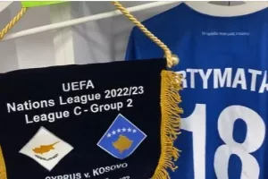 Στα αποδυτήρια της Εθνικής...