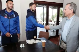  Επισκέφτηκε την αποστολή ο Μπαλτάκος