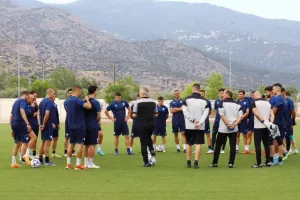 Το kerkida.net στο βοηθητικό του Πανθεσσαλικού/Η προπόνηση της Εθνικής (φώτος/βίντεο)