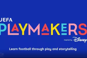 Εκπαίδευση προπονητών για το πρόγραμμα UEFA Playmakers Disney