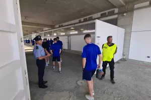 Η άφιξη της Β. Ιρλανδίας με... Λάφερτι (βίντεο/φώτος)