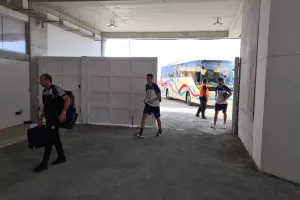 Έφτασε στην "ΑΕΚ Αρένα" η Εθνική μας (βίντεο/φώτος)