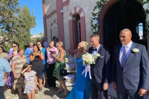 Χαρούμενοι Μαρία και Δημήτρης