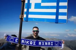 Με την "πελλάρα" του ο Παναγιώτης!