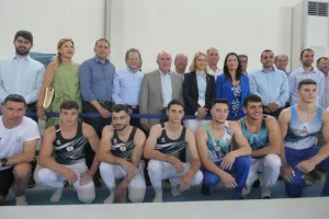 Εγκαινιάστηκε το προπονητικό Ενόργανης Γυμναστικής στη Λάρνακα