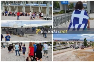 ΦΩΤΟΣ-Kerkida.net έξω από το Πανθεσσαλικό