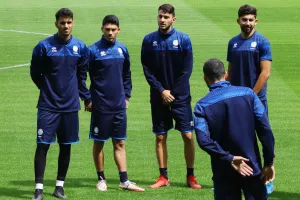 Η προπόνηση της Εθνικής στο Windsor Park (φώτος)