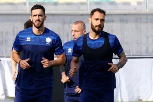 Νέα ΚΛΙΚΣ από την προπόνηση των διεθνών 
