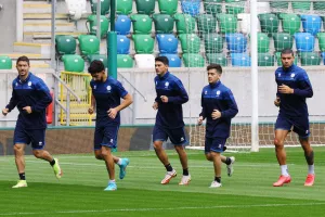 Η προπόνηση της Εθνικής στο Windsor Park (φώτος)
