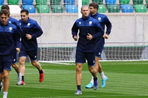 Η προπόνηση της Εθνικής στο Windsor Park (φώτος)