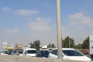 Χάος στη Λεμεσό - Ουρές χιλιομέτρων στον αυτοκινητόδρομο (Φώτος)