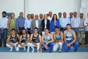 Eγκαίνια της εξειδικευμένης αίθουσας Ενόργανης Γυμναστικής