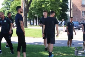 Προπόνηση και βόλτα στη Ρίγα