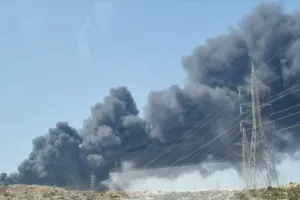 Πυρκαγιά κοντά στο Μαρί - Πυκνοί καπνοί στην περιοχή