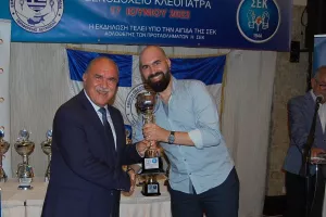 Παρών στις βραβεύσεις της ΕΠΟΠΛ ο Πρόεδρος του ΚΟΑ