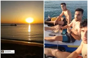 Ηλιοβασίλεμα και... θάλασσα!