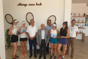 Στους διεθνείς αγώνες αντισφαίρισης U18  ο Πρόεδρος του ΚΟΑ