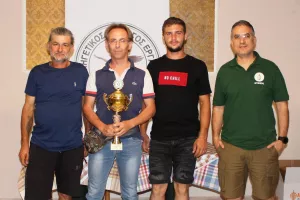 Βραβεύτηκαν οι νικητές του πρωταθλήματος Σκοποβολής