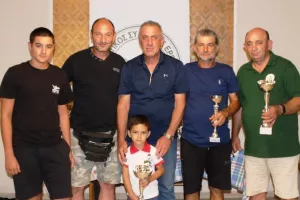 Βραβεύτηκαν οι νικητές του πρωταθλήματος Σκοποβολής