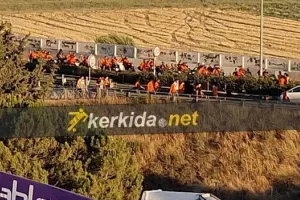 Με πορεία στο γήπεδο οι Πορτοκαλί (βίντεο/φώτος)