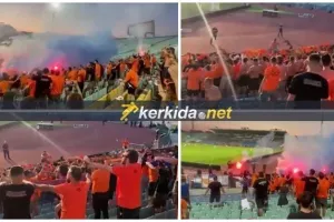 (Βίντεο Kerkida) ΕΤΣΙ το έζησαν οι ΑΠΟΕΛίστες στη Θύρα 19!