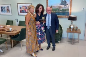 Συνάντηση Ανδρέα Μιχαηλίδη με Βούλα Πατουλίδου