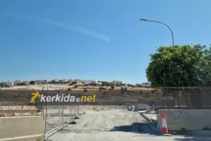 ΦΩΤΟΣ KERKIDA/Το οδικό δίκτυο του νέου γηπέδου