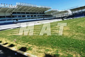 Νέες ΦΩΤΟΣ από το γήπεδο στο Κολόσσι...